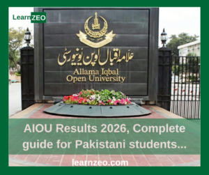 AIOU Results by Roll Number