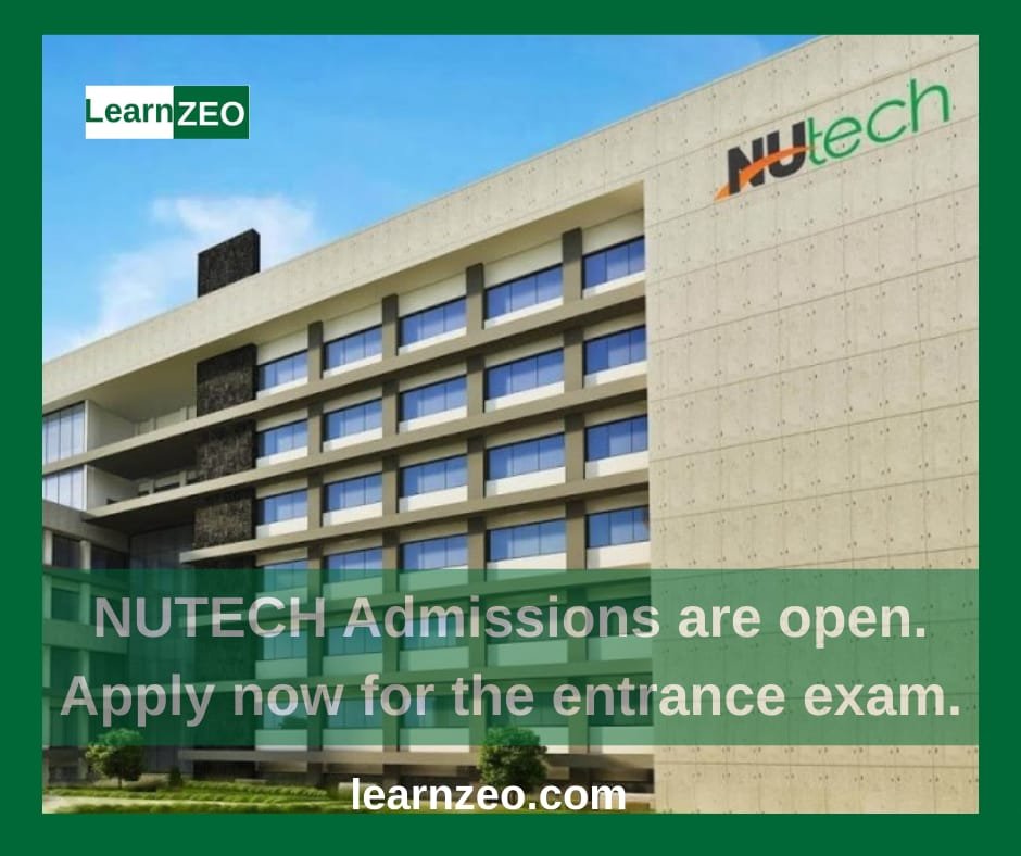 NUTECH University Admission - Learnzeo