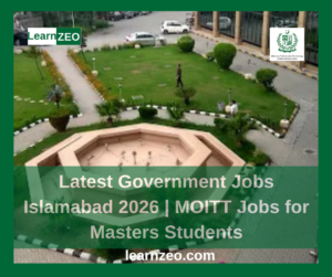 Latest Government Jobs Islamabad
