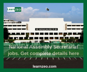 National Assembly Secretariat jobs