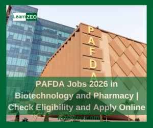 PAFDA Jobs 2026