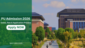 PU Admission 2026