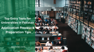 Top Entry Tests for Universities in Pakistan